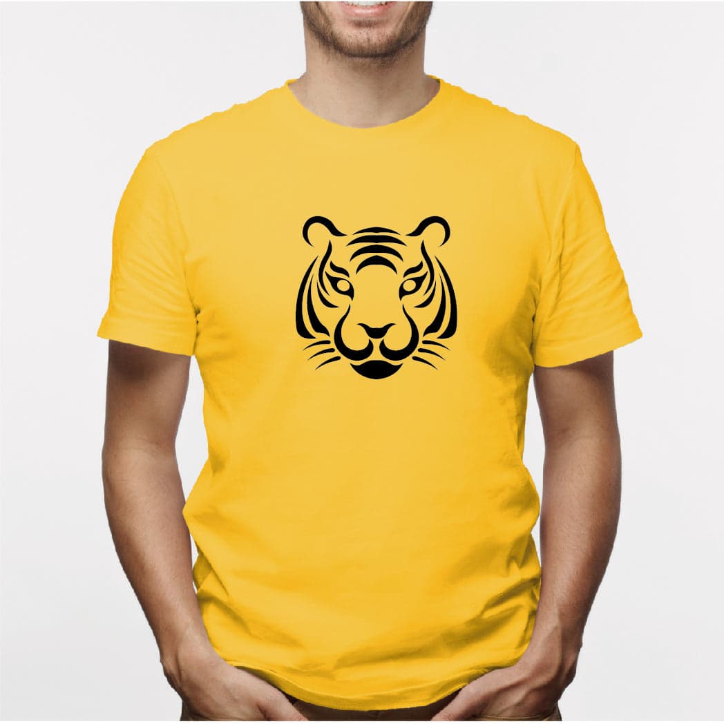 Camisa estampada para hombre  tipo T-shirt Cara de Tigre — foto 5