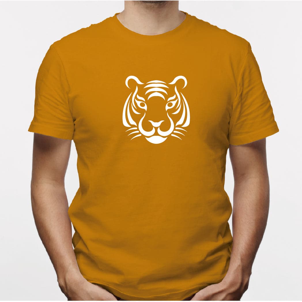 Camisa estampada para hombre  tipo T-shirt Cara de Tigre — foto 7