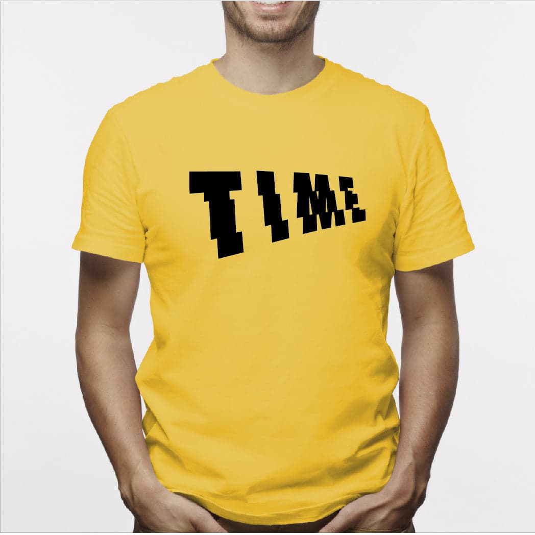 Camisa estampada para hombre  tipo T-shirt Time — foto 2
