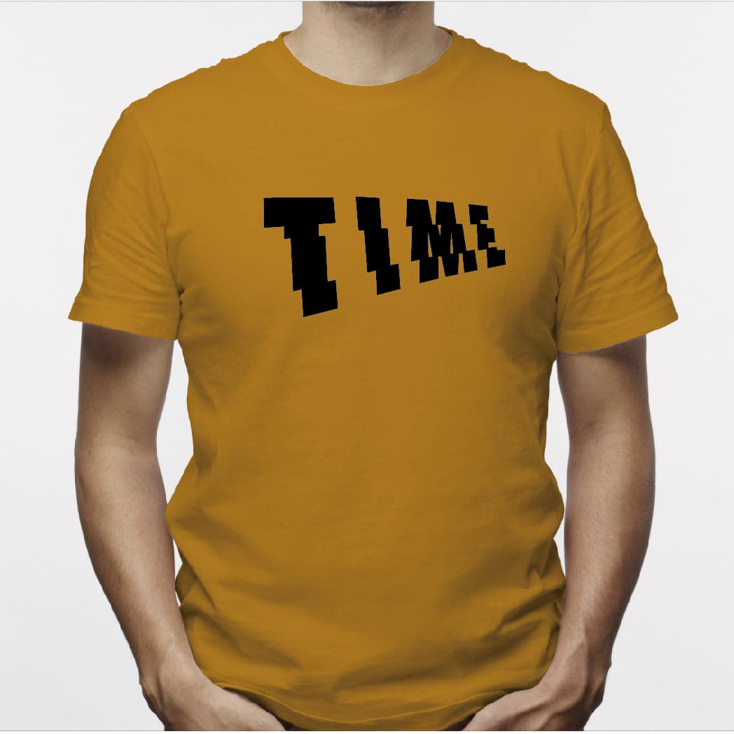 Camisa estampada para hombre  tipo T-shirt Time — foto 4