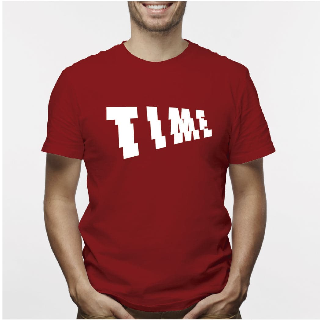 Camisa estampada para hombre  tipo T-shirt Time — foto 5