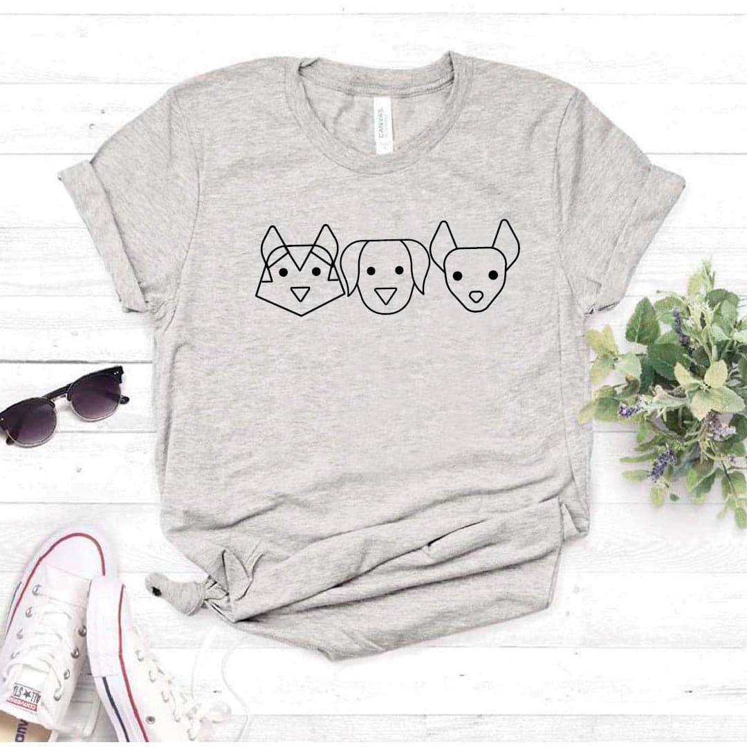 Camisa estampada tipo T- shirt Trio de Perros 2 — foto 7