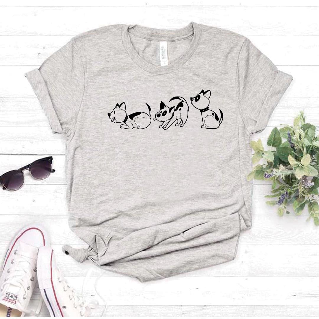 Camisa estampada tipo T- shirt Triple Perrito — foto 8