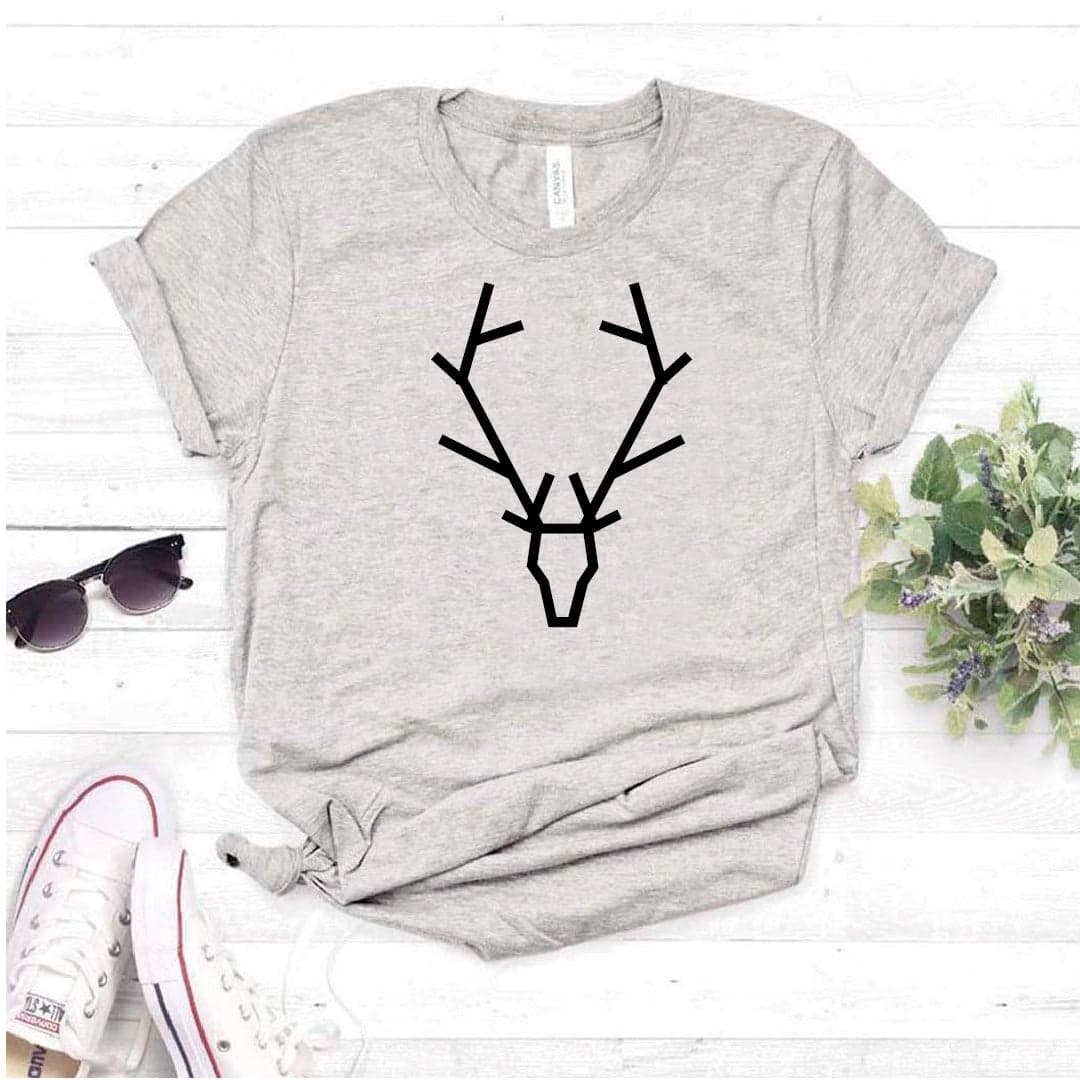 Camisa estampada tipo T- shirt Venado Alce Cuadrado — foto 1