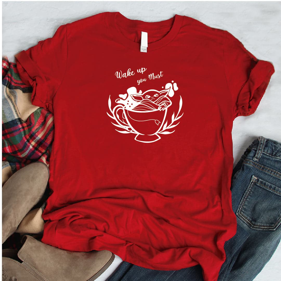 Camisa estampada tipo T- shirt Wake up Yoda — foto 8