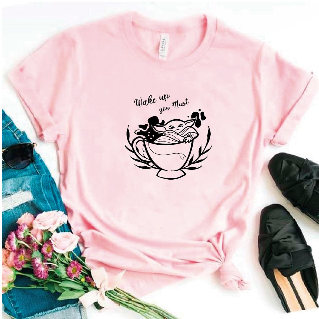Camisa estampada tipo T- shirt Wake up Yoda — foto 1