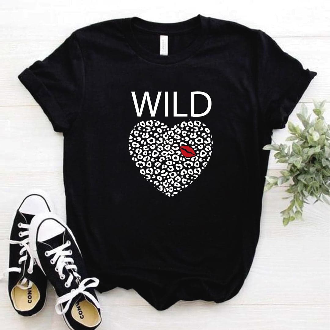 Camisa estampada  tipo T-shirt  WILD CORAZON — foto 2