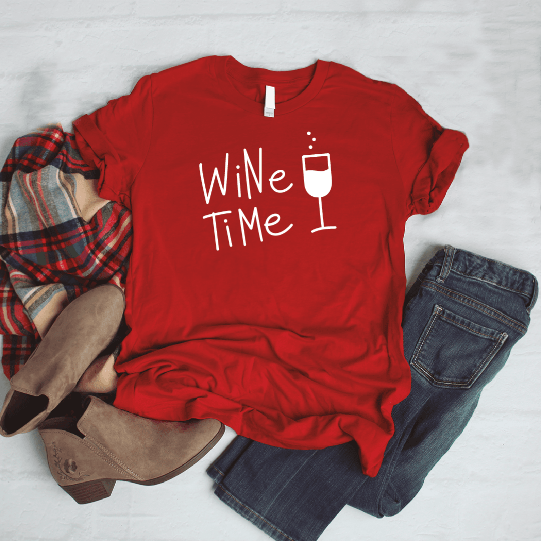 Camisa estampada tipo T- shirt Wine Time — foto 1