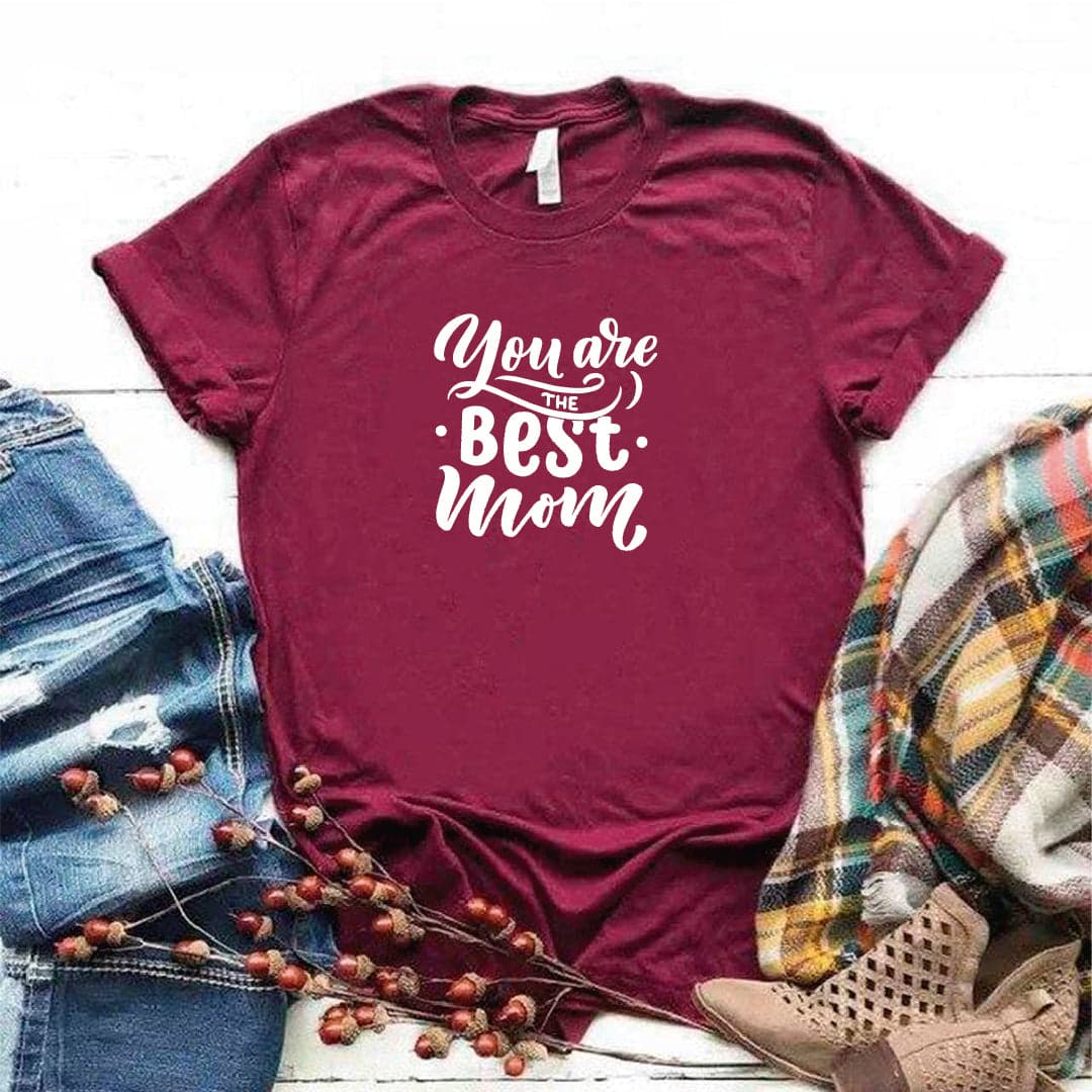 Camisa estampada tipo T- shirt you are the best mom — foto 5