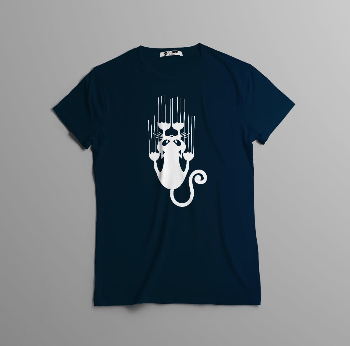 Camisa estampada tipo T- shirt GATO RASGANDO — foto 4