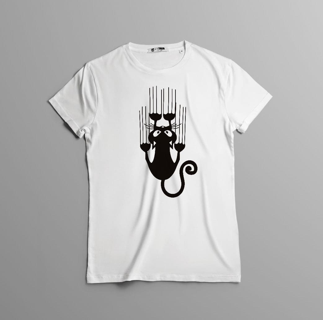 Camisa estampada tipo T- shirt GATO RASGANDO — foto 5
