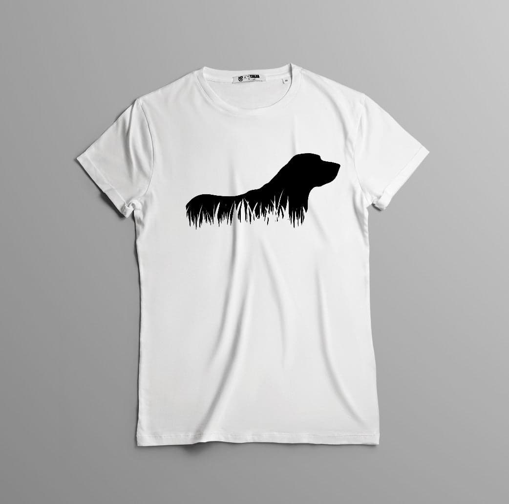 Camisa estampada tipo T-shirt PERRO EN PASTO — foto 3
