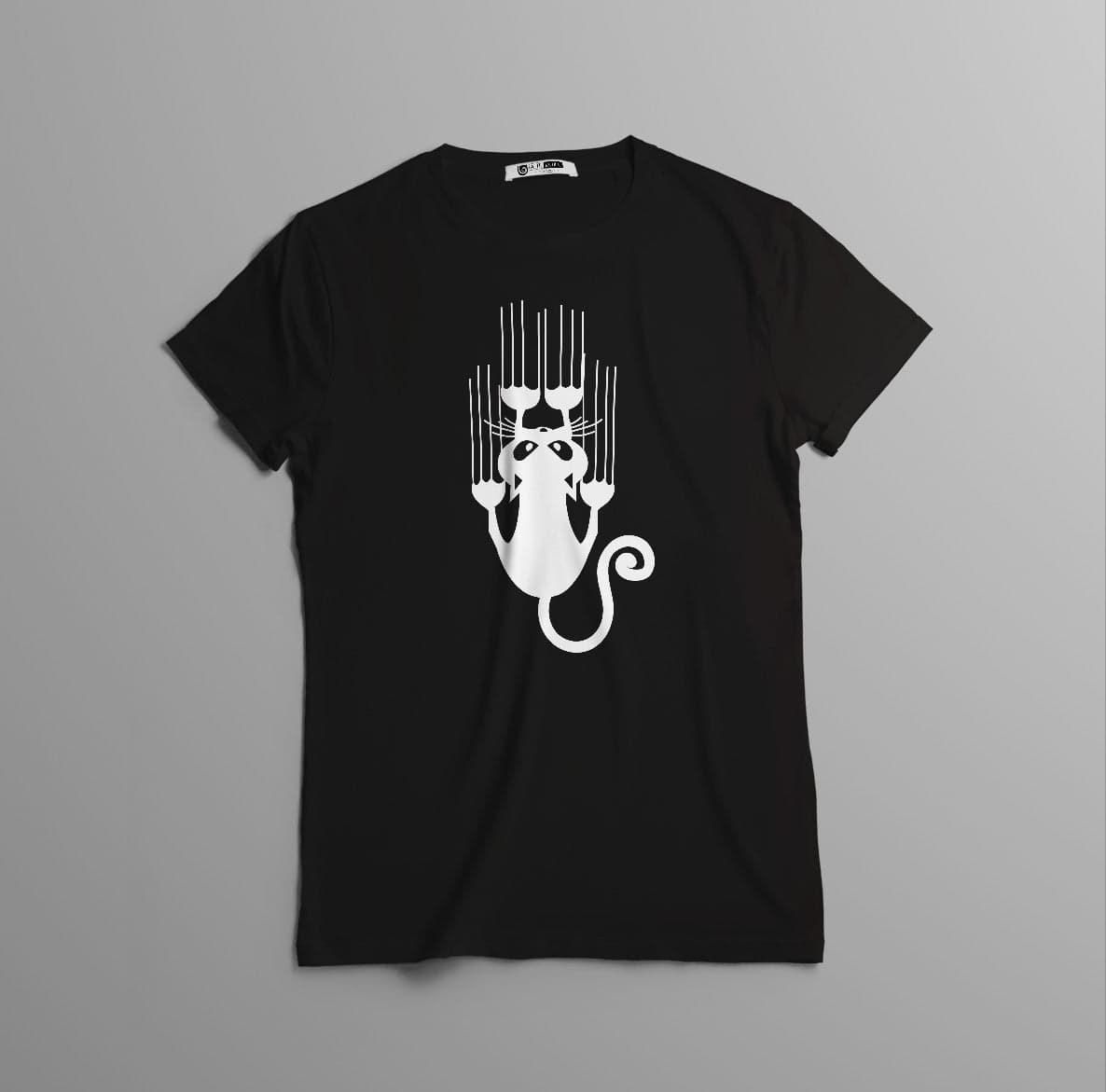 Camisa estampada tipo T- shirt GATO RASGANDO — foto 2