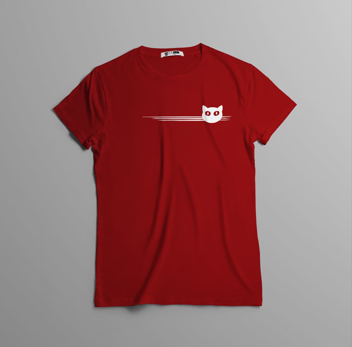 Camisa estampada tipo T-shirt GATO BOLSILLO TRES LINEAS — foto 1