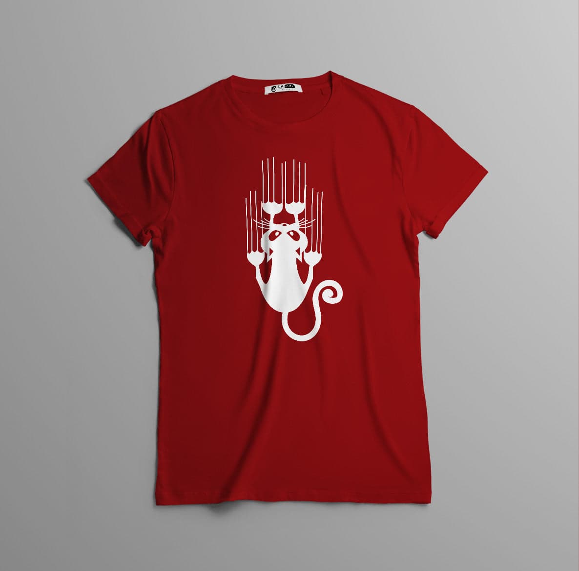 Camisa estampada tipo T- shirt GATO RASGANDO — foto 1