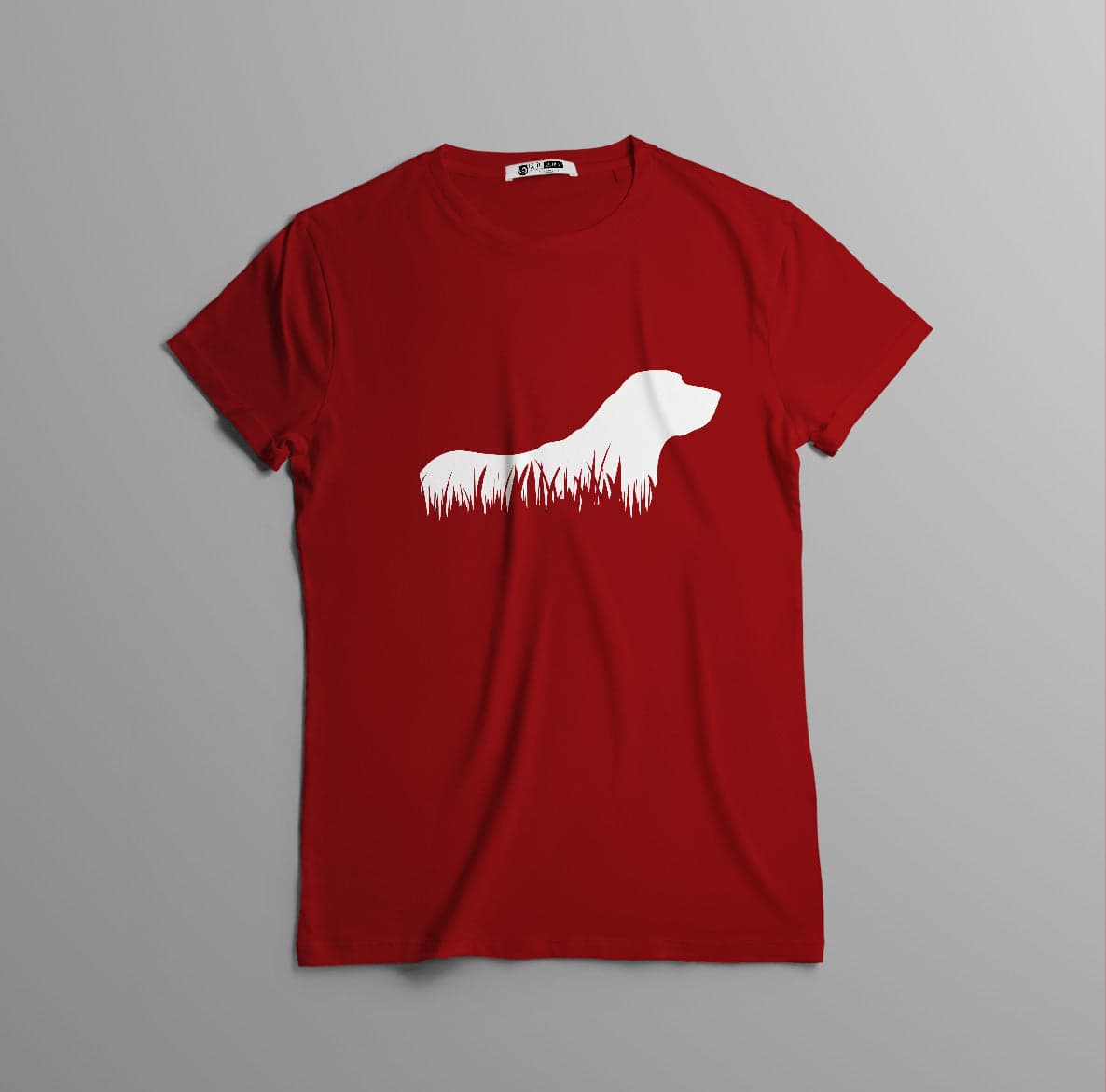 Camisa estampada tipo T-shirt PERRO EN PASTO — foto 6