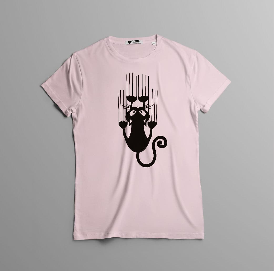 Camisa estampada tipo T- shirt GATO RASGANDO — foto 7