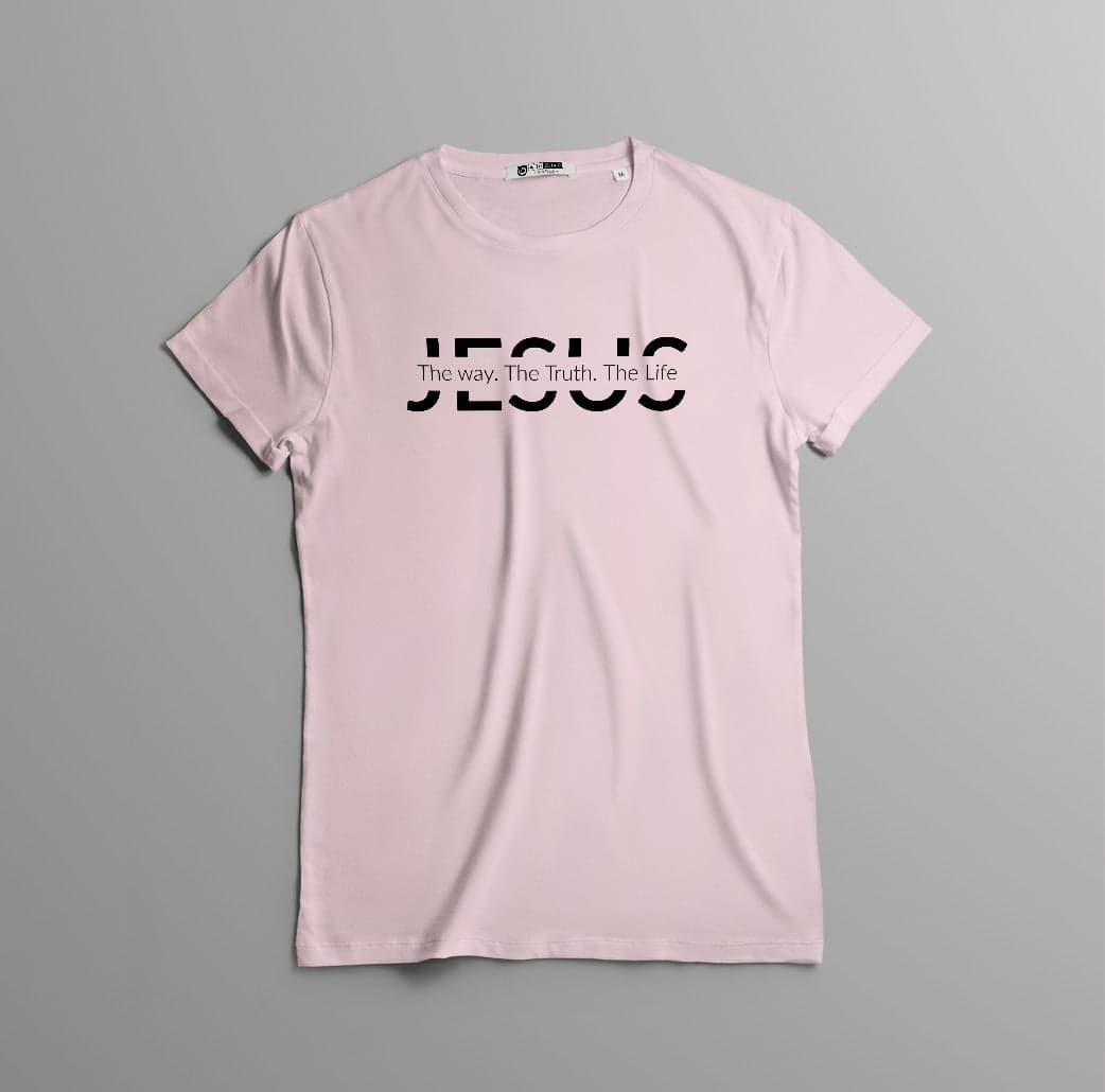 Camisa estampada tipo T- shirt Jesus the truth (cristiana) — foto 5