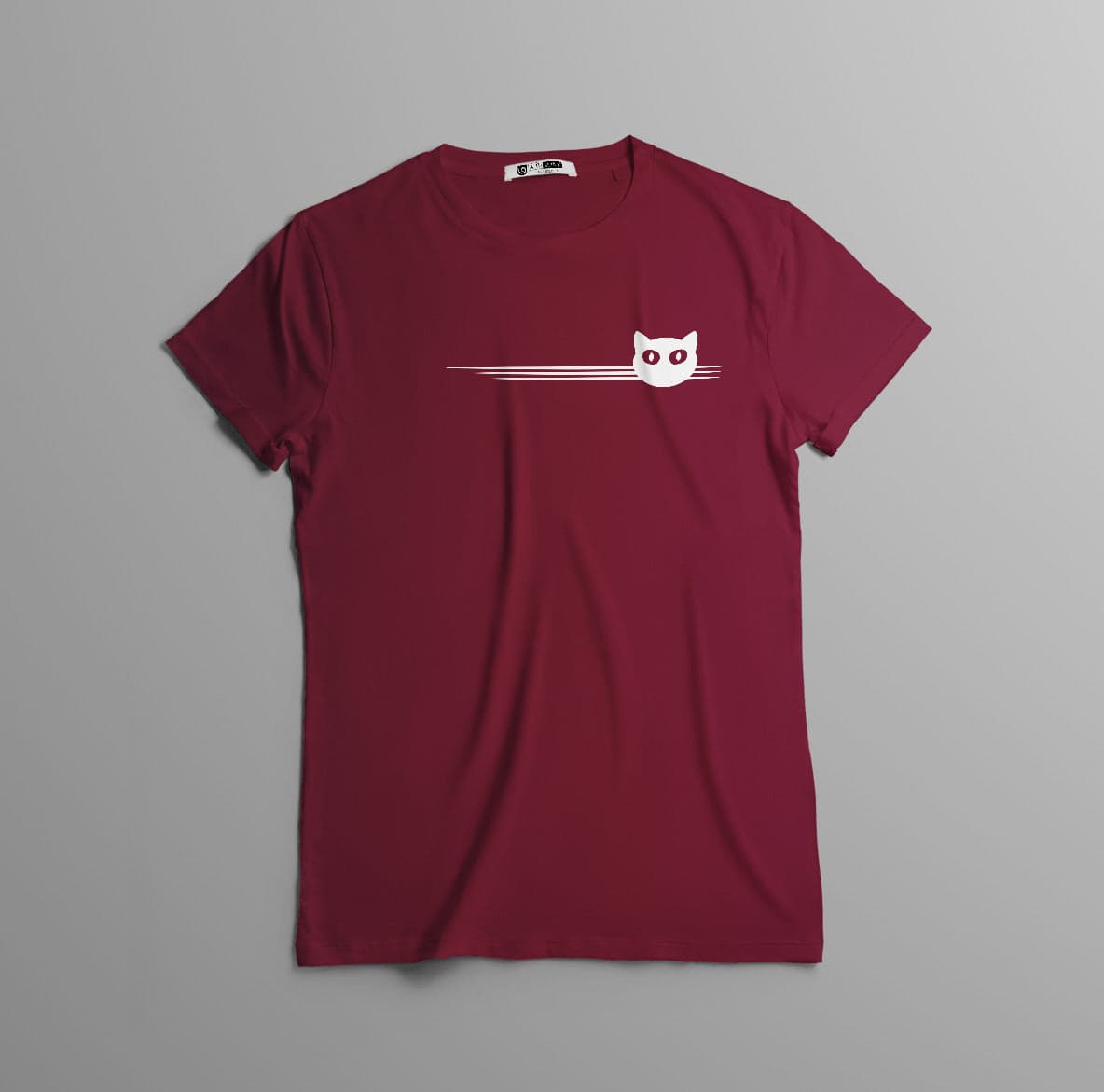 Camisa estampada tipo T-shirt GATO BOLSILLO TRES LINEAS — foto 8