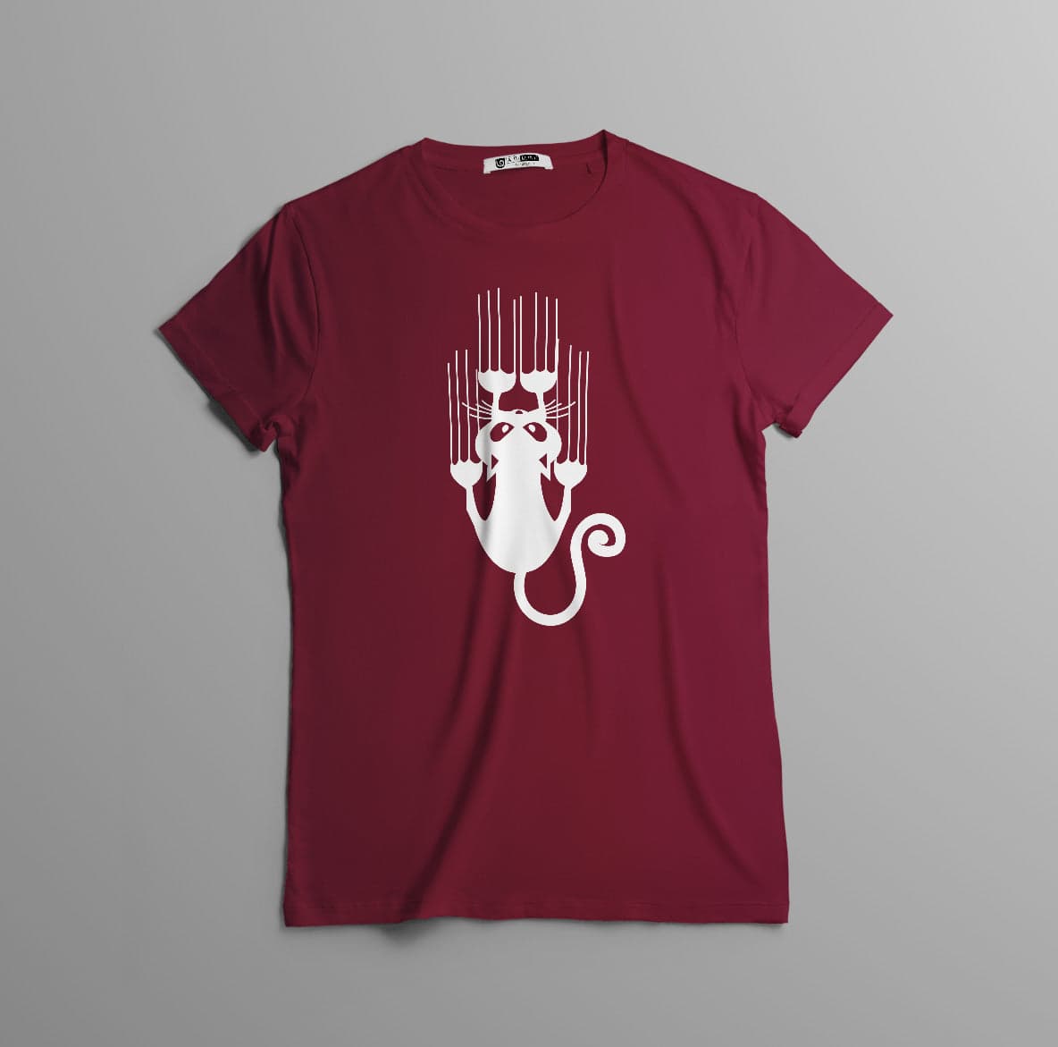 Camisa estampada tipo T- shirt GATO RASGANDO — foto 9