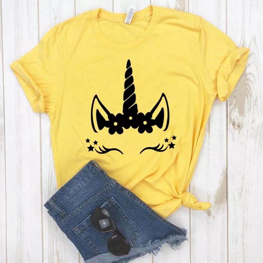 Camisa estampada tipo T-shirt Unicornio — foto 3
