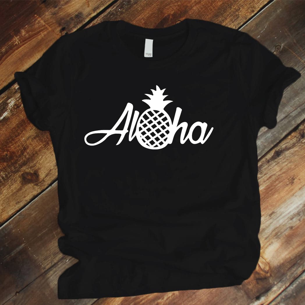 Camisa estampada tipo T-shirt Aloha Piña — foto 4