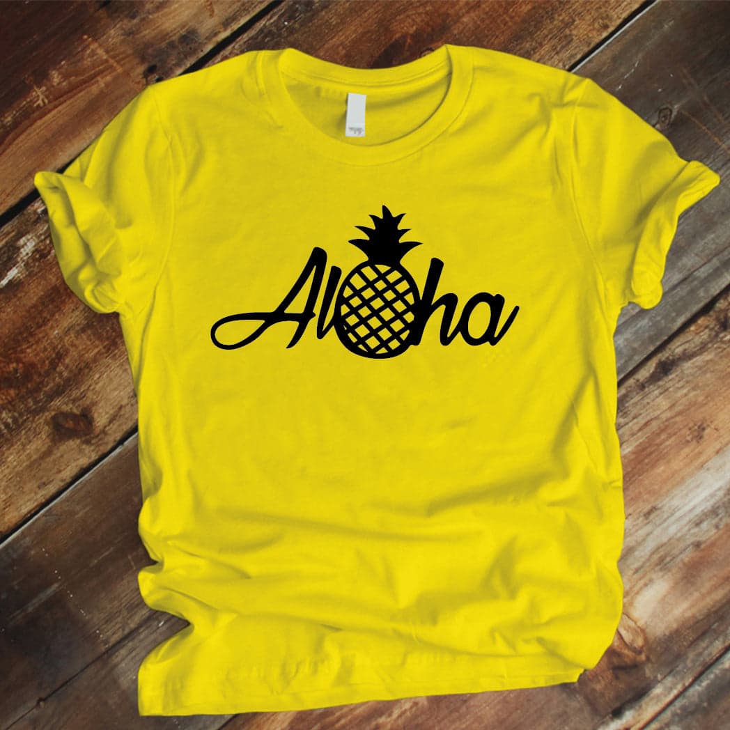 Camisa estampada tipo T-shirt Aloha Piña — foto 7