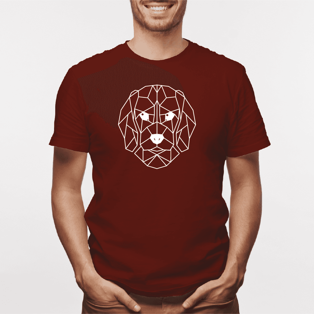 Camisa estampada para hombre tipo T-shirt Beagle Geometrico — foto 5