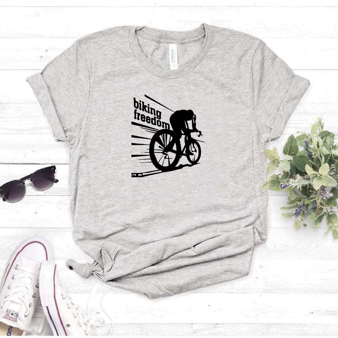 Camisa estampada tipo T-shirt BIKING FREEDOM — foto 7
