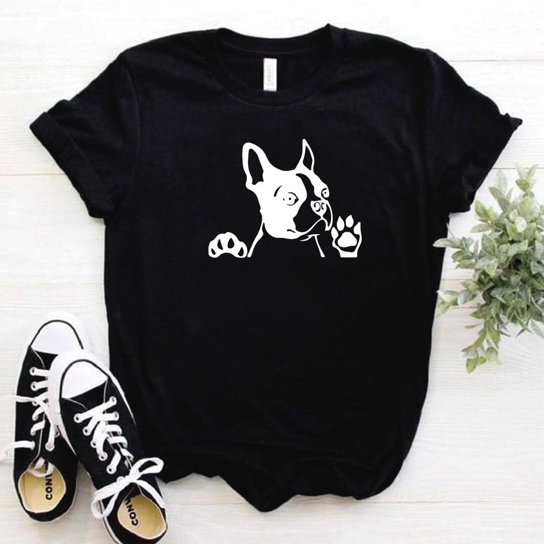 Camisa estampada tipo T-shirt BOSTON TERRIER 3 — foto 3