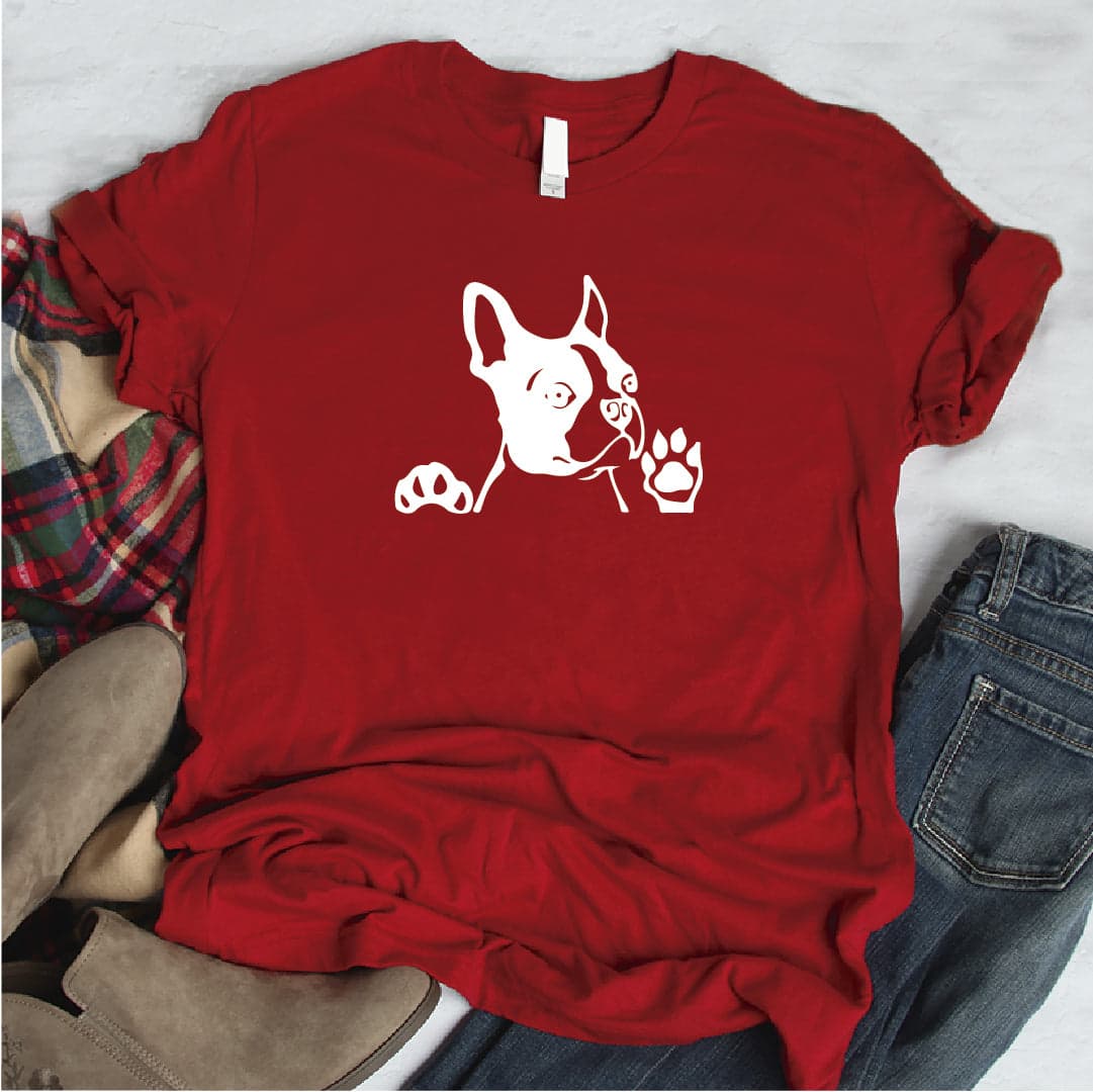 Camisa estampada tipo T-shirt BOSTON TERRIER 3 — foto 6