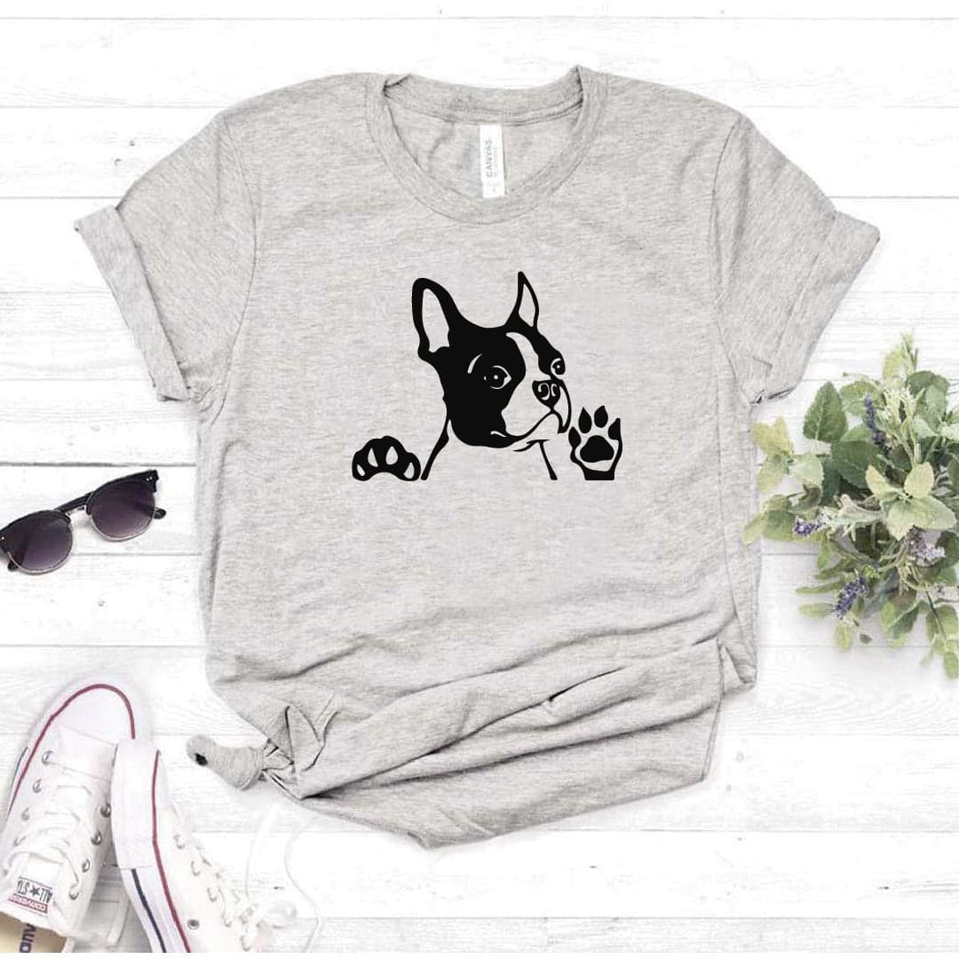 Camisa estampada tipo T-shirt BOSTON TERRIER 3 — foto 7