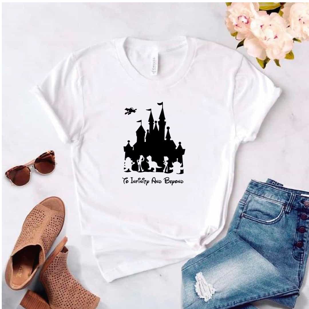 Camisa estampada tipo T- shirt Castillo Disney Toy Story