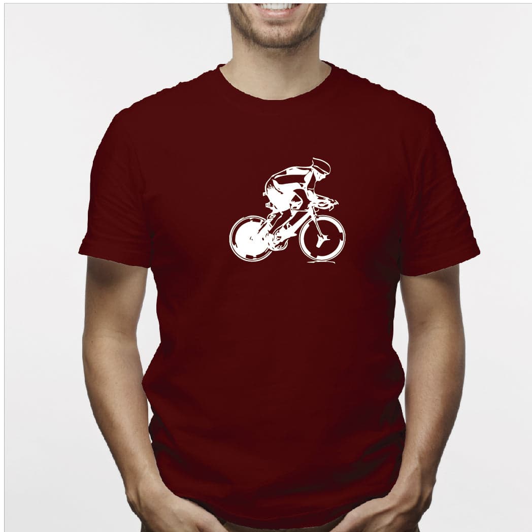 Camisa estampada para hombre tipo T-shirt Bicicleta ciclista de ruta caballero — foto 5