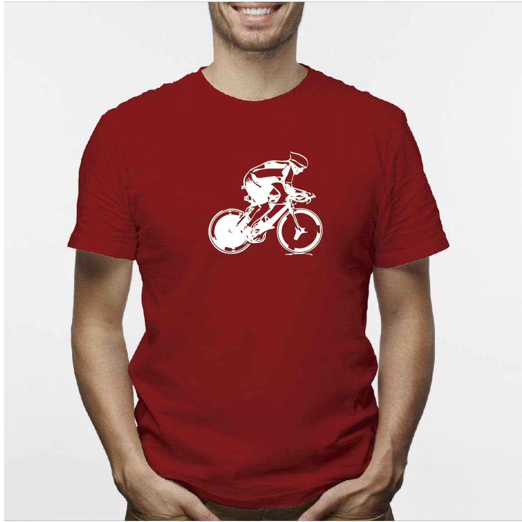 Camisa estampada para hombre tipo T-shirt Bicicleta ciclista de ruta caballero — foto 7