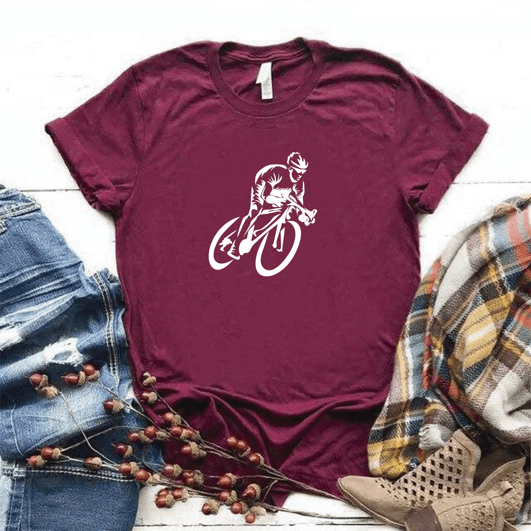 Camisa estampada tipo T-shirt CICLISTA CARRERA DAMA — foto 4