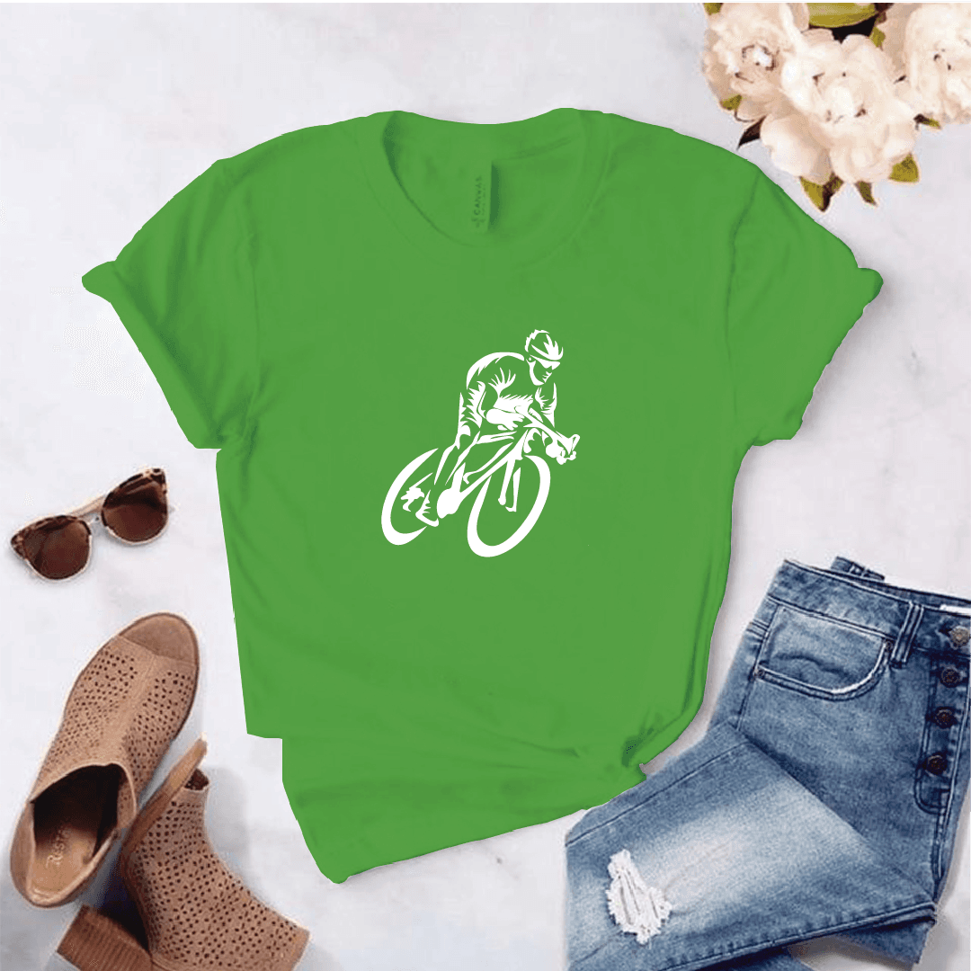 Camisa estampada tipo T-shirt CICLISTA CARRERA DAMA — foto 5