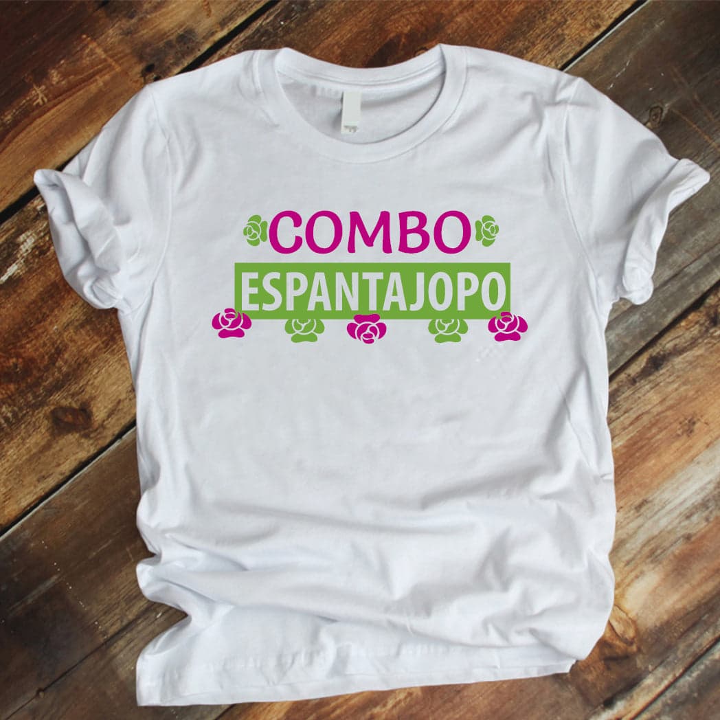 Camisa estampada tipo T-shirt COMBO ESPANTAJOPO — foto 1