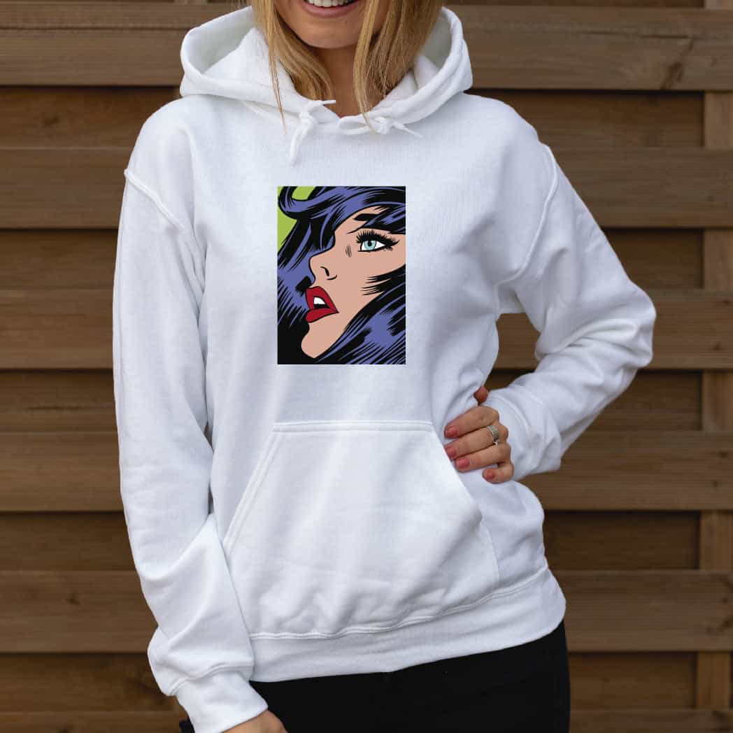 Buzo Estampado Sublimado DAMA POP ART COMIC