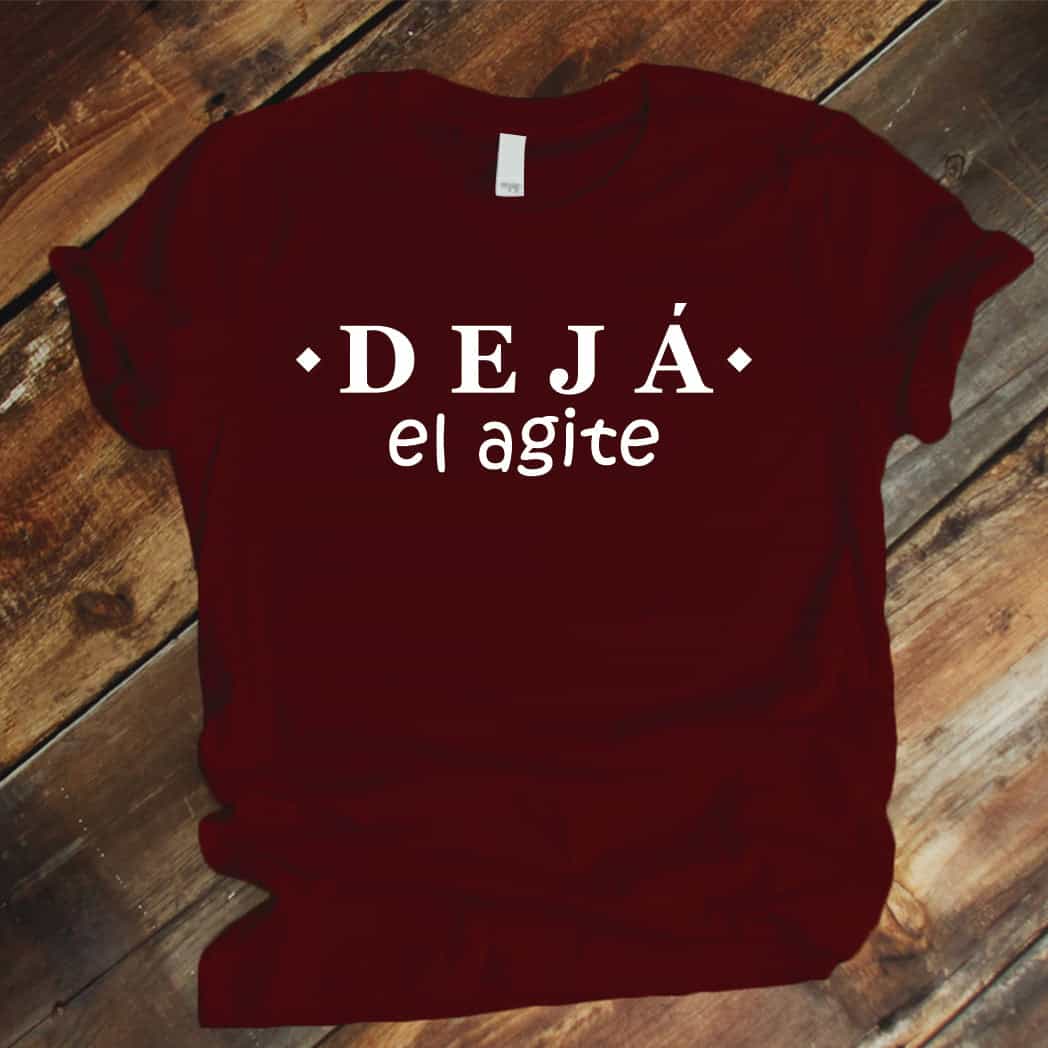 Camiseta Estampada T-shirt Dejá el Agite