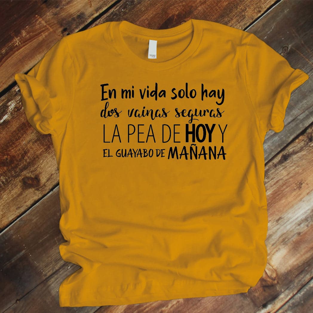 Camiseta Estampada T-shirt En mi vida solo hay dos vainas — foto 4
