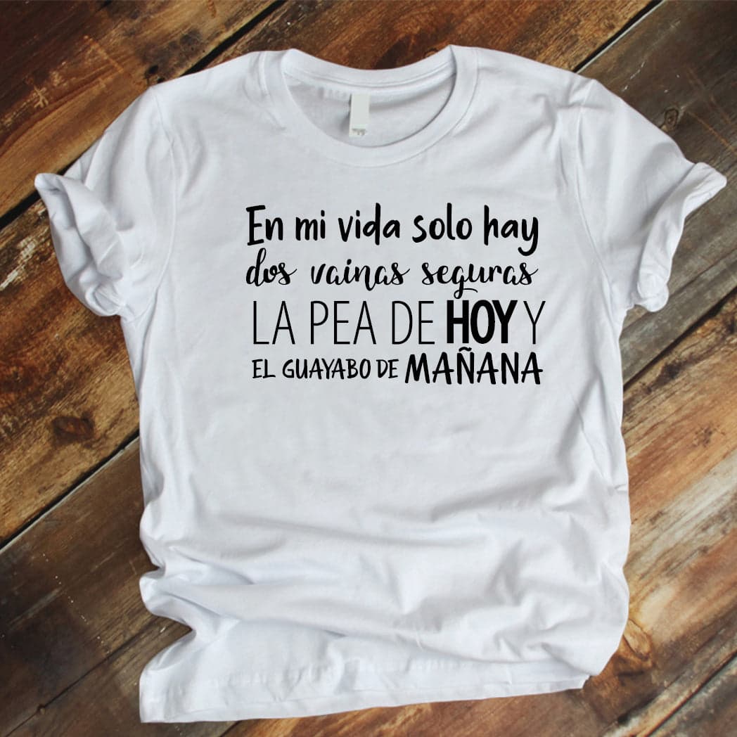 Camiseta Estampada T-shirt En mi vida solo hay dos vainas — foto 5