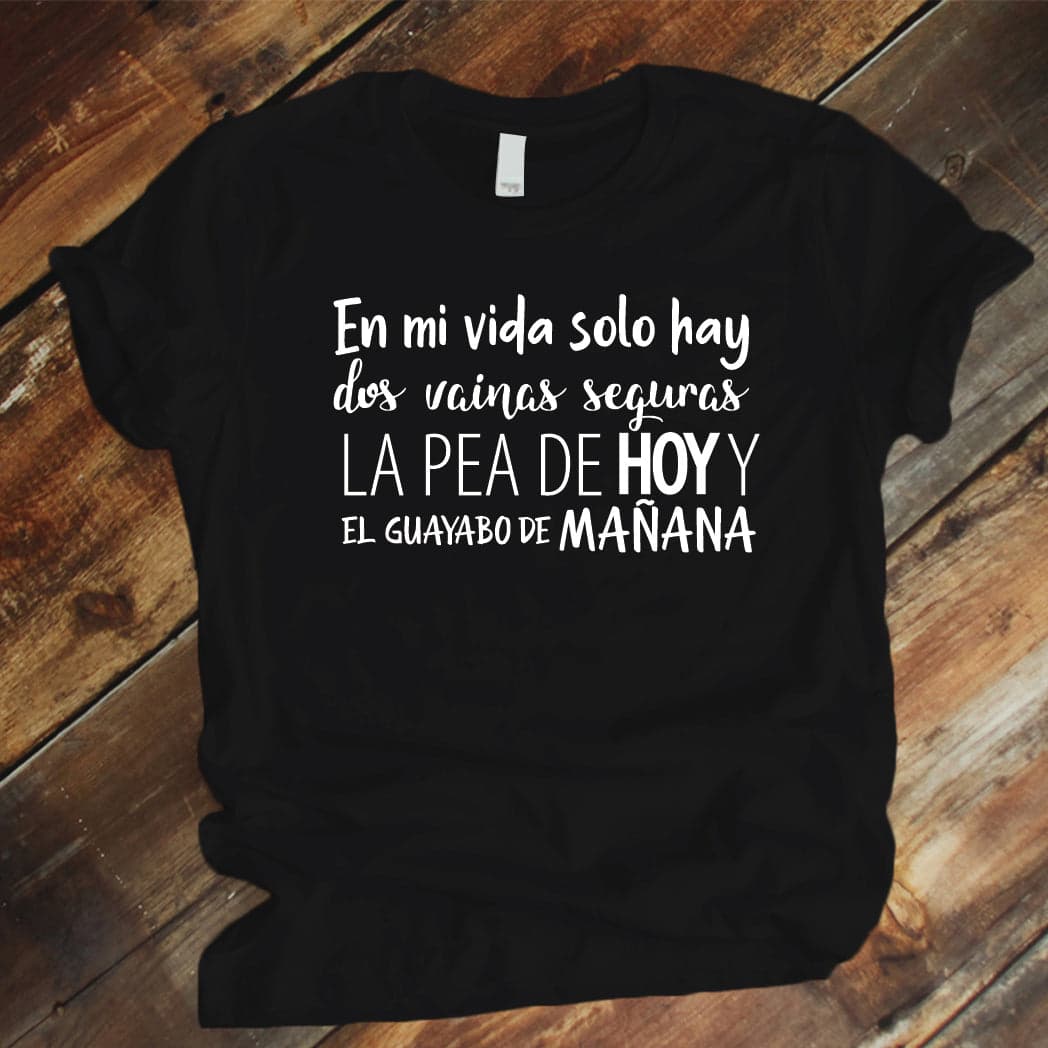 Camiseta Estampada T-shirt En mi vida solo hay dos vainas — foto 6