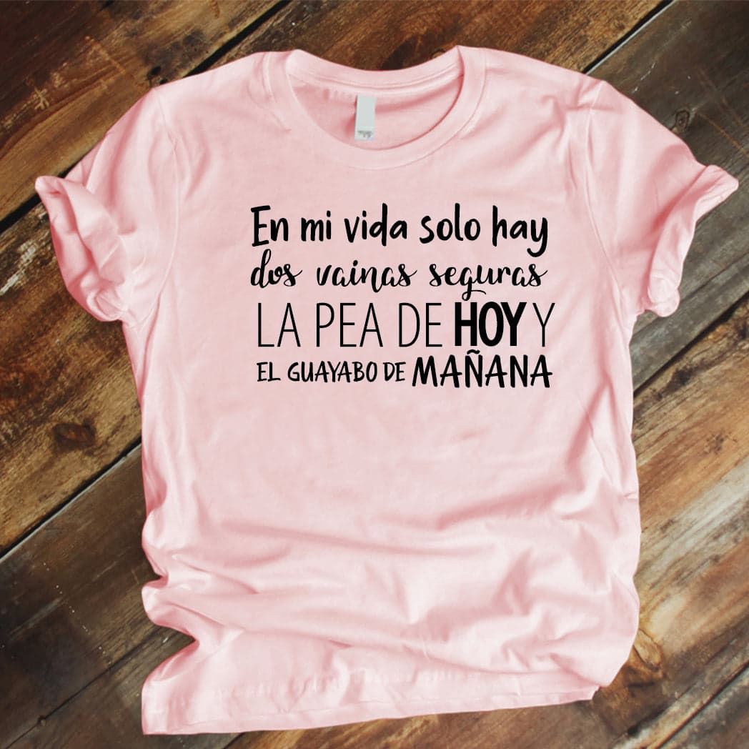 Camiseta Estampada T-shirt En mi vida solo hay dos vainas — foto 1