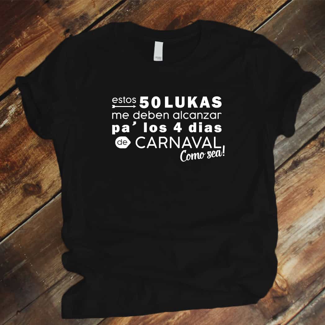 Camiseta Estampada T-shirt 50 LUKAS