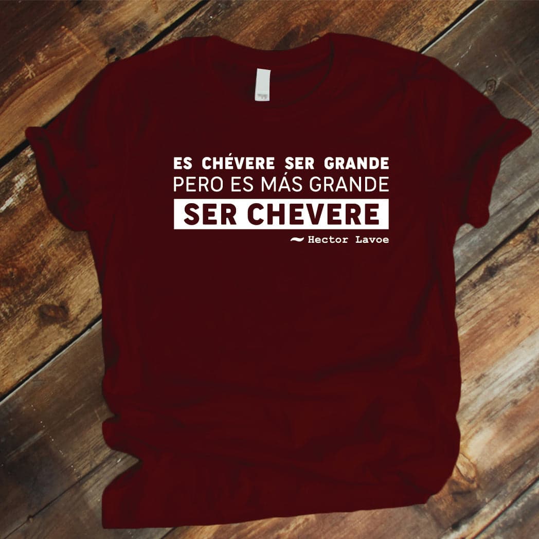 Camisa estampada unisex tipo T-shirt Es chevere ser grande — foto 2