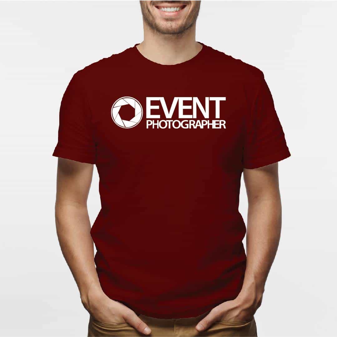 Camisa estampada para hombre tipo T-shirt EVENT PHOTOGRAPHER