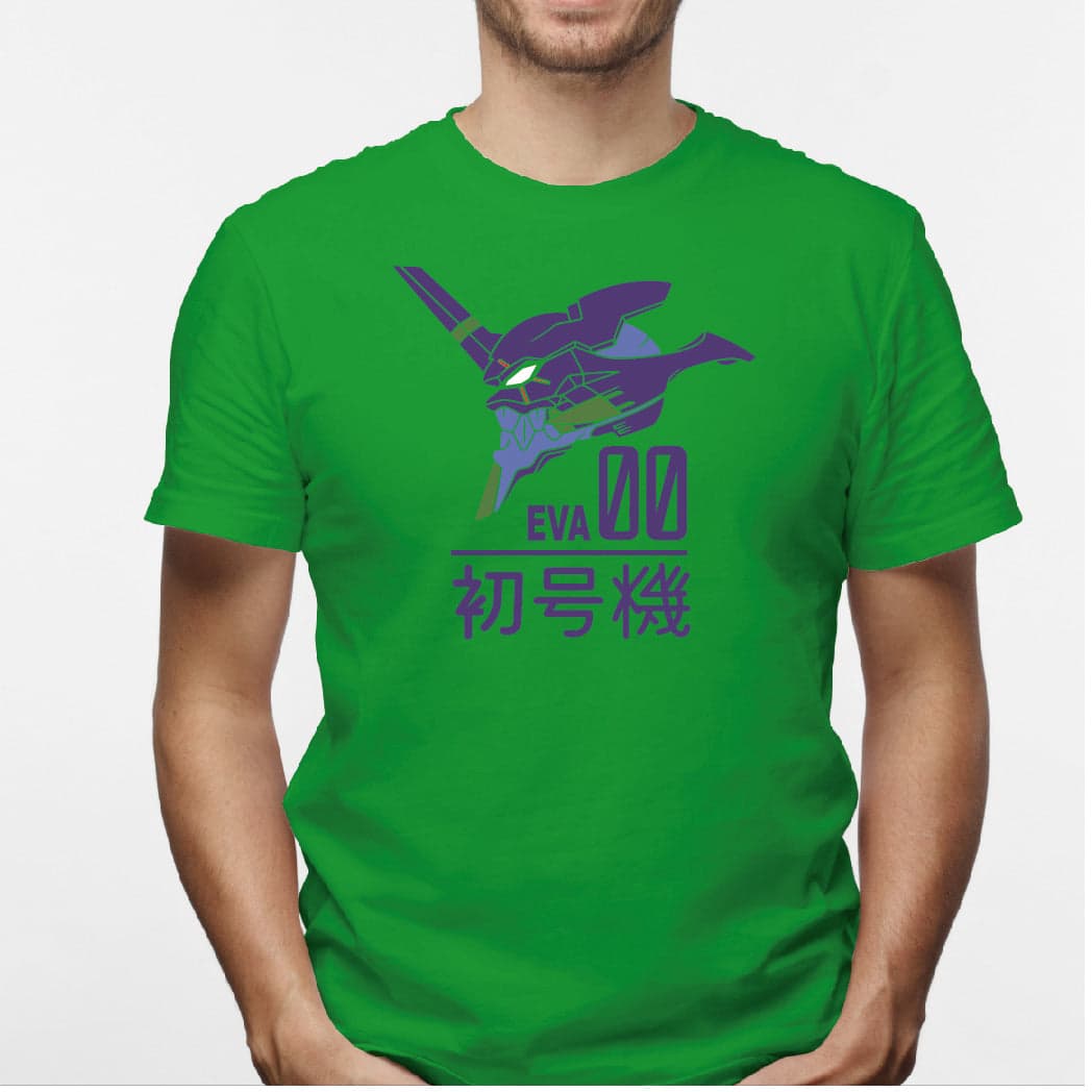 Camisa estampada en algodón para hombre tipo T-shirt Eva 00 — foto 2