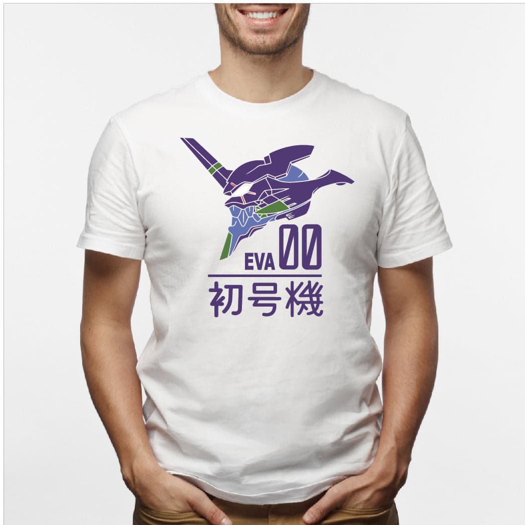 Camisa estampada en algodón para hombre tipo T-shirt Eva 00 — foto 3