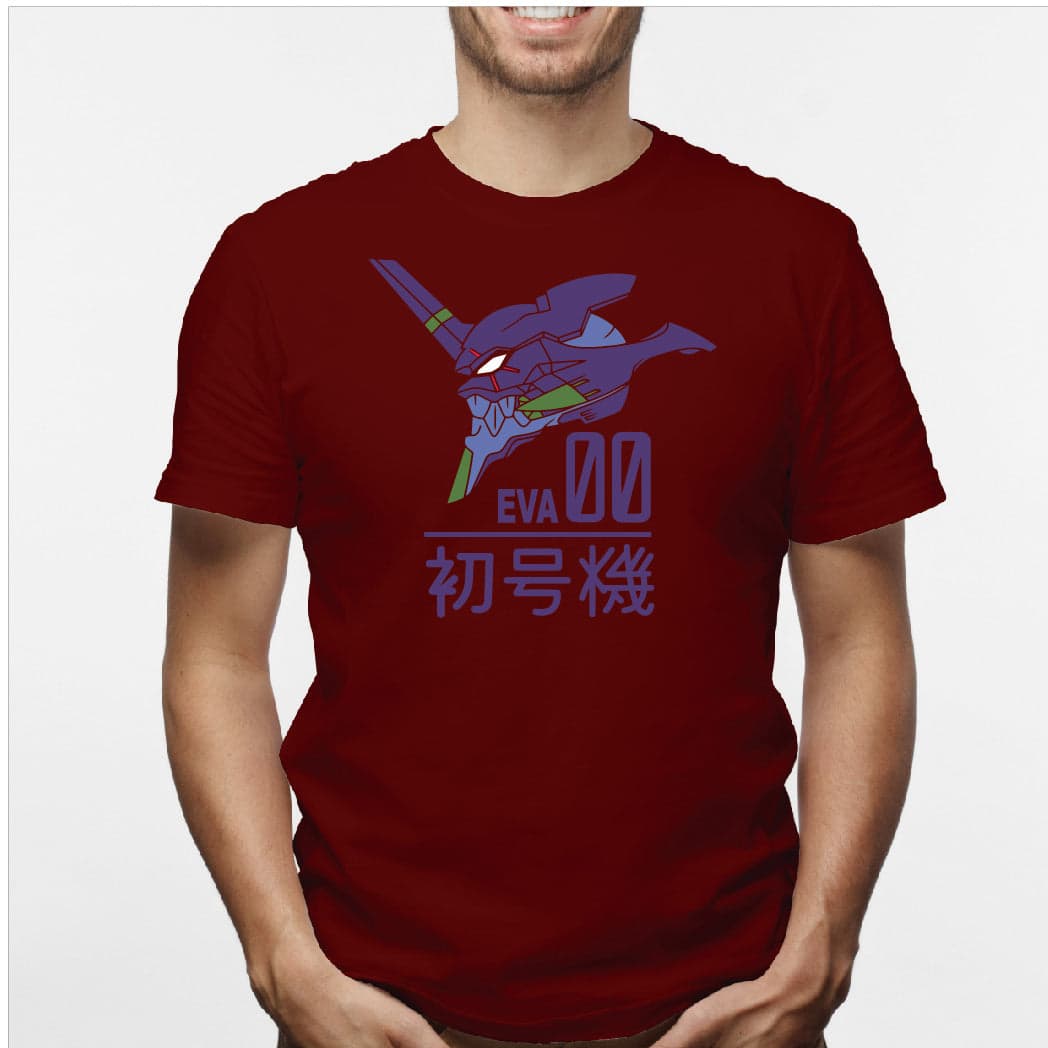 Camisa estampada en algodón para hombre tipo T-shirt Eva 00 — foto 5
